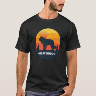 Bernhardiner Dog Retro 16 T-shirt