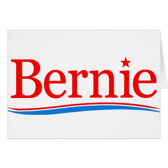 Bernie 2016 (Voorkant Horizontaal)