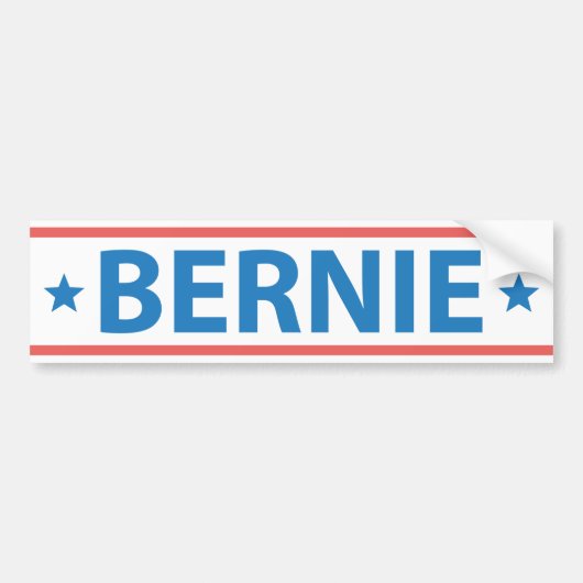 Bernie 2016 bumpersticker (Voorkant)