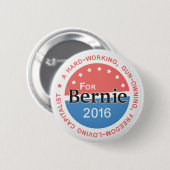 Bernie 2016 Button (Voorkant /achterkant)