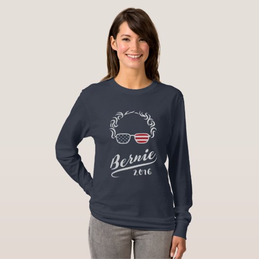 Bernie 2016 - Pas het aan! T-shirt (Voorkant volledig)
