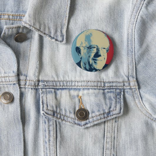 Bernie 2016 ronde button 5,7 cm (In situ)