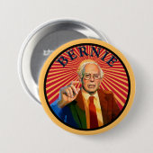 BERNIE 2016 RONDE BUTTON 7,6 CM (Voorkant /achterkant)