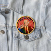 BERNIE 2016 RONDE BUTTON 7,6 CM (In situ)