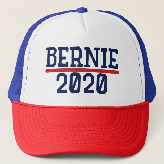 Bernie 2020 "Bernie 2020" Bernie Sanders 2020 Trucker Pet (Voorkant)