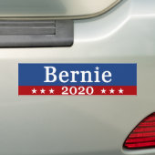Bernie 2020 bumpersticker (Op auto)