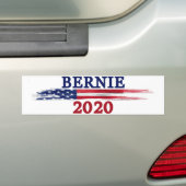 Bernie 2020 bumpersticker (Op auto)