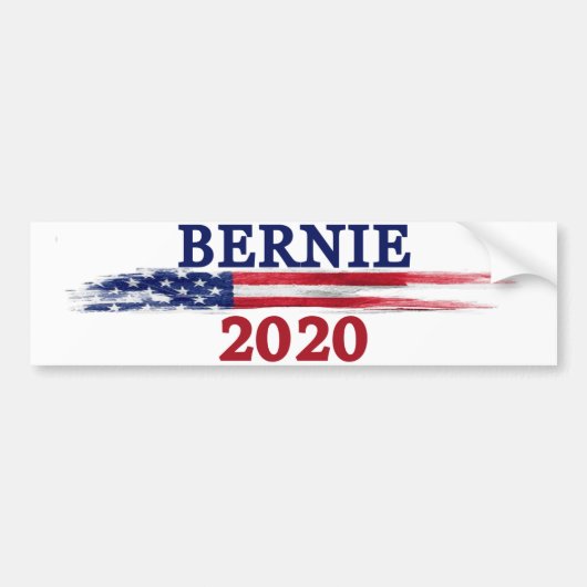 Bernie 2020 bumpersticker (Voorkant)