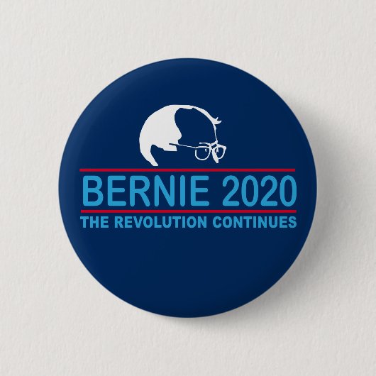 Bernie 2020 ronde button 5,7 cm (Voorkant)