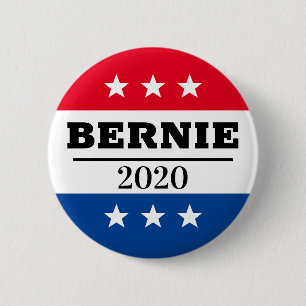 BERNIE 2020 Verkiezing Ronde Button 5,7 Cm
