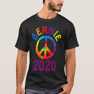 Bernie 2020:  vredestichting hippie retro Sa T-shirt