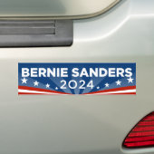 Bernie 2024 bumpersticker (Op auto)