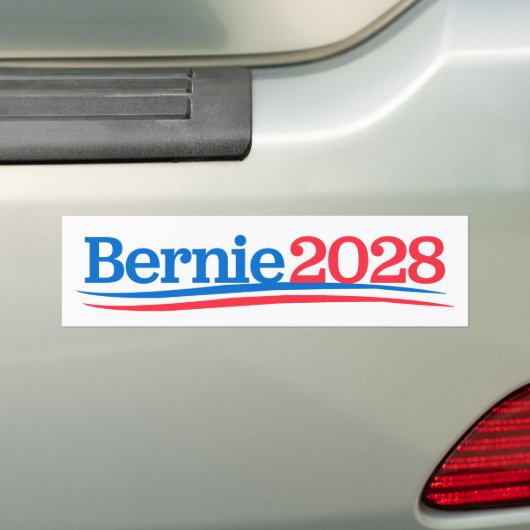 Bernie 2028 bumpersticker (Op auto)