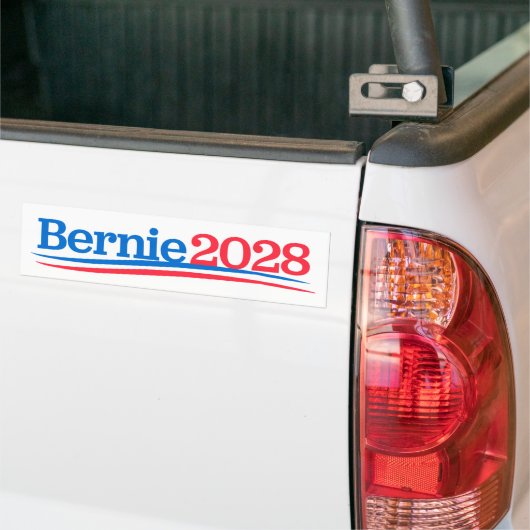 Bernie 2028 bumpersticker (Op Truck)