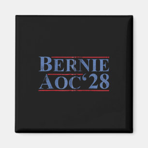 Bernie Aoc 2028 Bernie Sanders Alexandria Cortez P Magneet