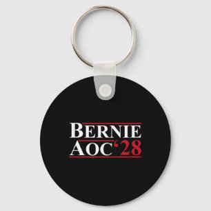 Bernie Aoc 2028 Bernie Sanders Alexandria Cortez P Sleutelhanger