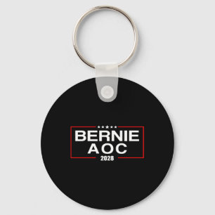 Bernie Aoc 2028 Bernie Sanders Alexandria Cortez P Sleutelhanger