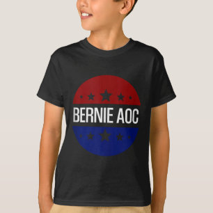 Bernie Aoc 2028 Bernie Sanders Alexandria Cortez P T-shirt