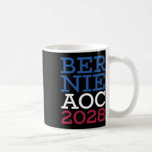 Bernie AOC 2028 Campagne - Patriottisch Gevecht Ol Koffiemok
