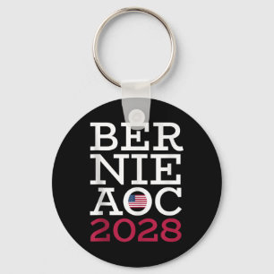 Bernie AOC 2028 Campagne - Vechten Oligarchie Patr Sleutelhanger