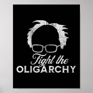 Bernie AOC 2028 Fight Oligarchy Bernie Sanders Pre Poster
