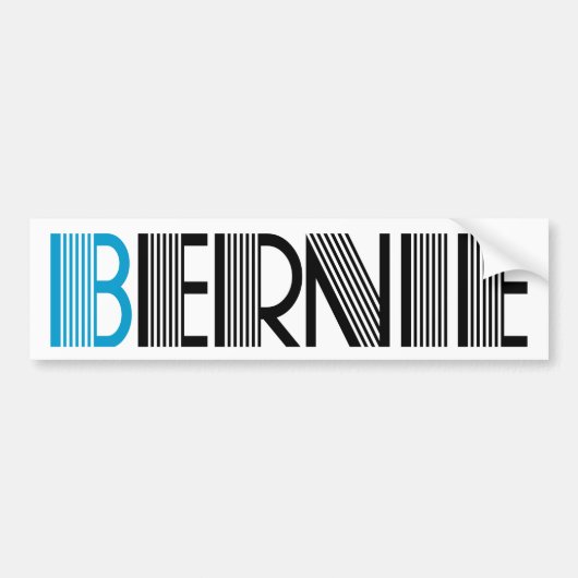 BERNIE BUMPERSTICKER (Voorkant)