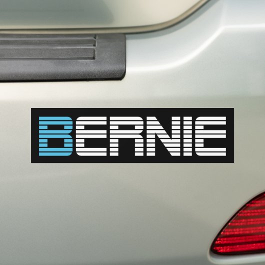 BERNIE BUMPERSTICKER (Op auto)