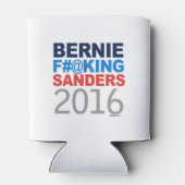 Bernie Effing Sanders 2016 Blikjeskoeler (Achterkant)
