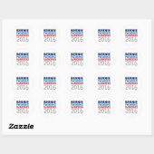 Bernie Effing Sanders 2016 Ronde Sticker (Vel)
