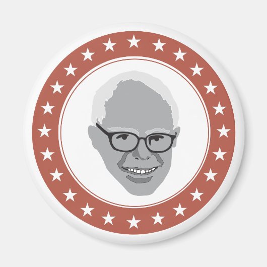 Bernie 'Feel the Bern' Sanders Magneet (Voorkant)
