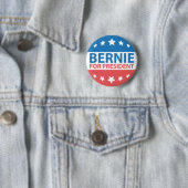 Bernie for President Ronde Button 5,7 Cm (In situ)