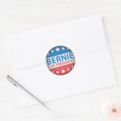 Bernie for President Ronde Sticker (Envelop)