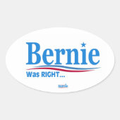Bernie had gelijk sticker (Voorkant)