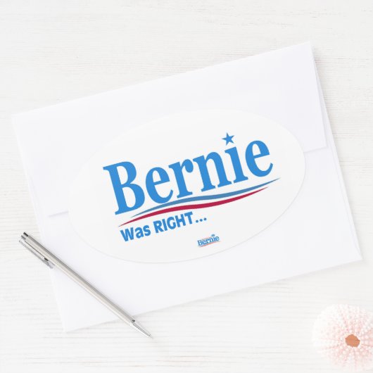 Bernie had gelijk sticker (Envelop)