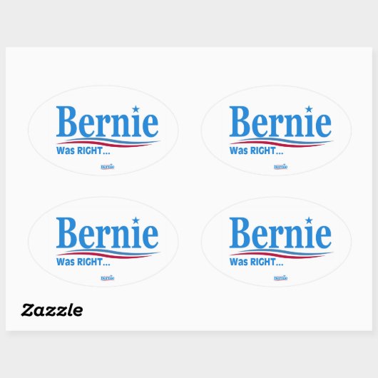 Bernie had gelijk sticker (Vel)