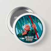 Bernie Hood Ronde Button 7,6 Cm (Voorkant /achterkant)