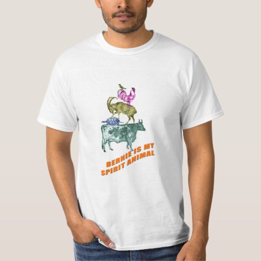 Bernie is mijn spirietdier t-shirt (Voorkant)