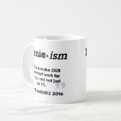 Bernie.ism Government for All Koffiemok (Voorkant links)