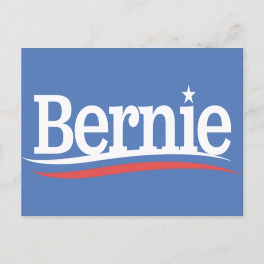 Bernie Logo Briefkaart (Voorkant)