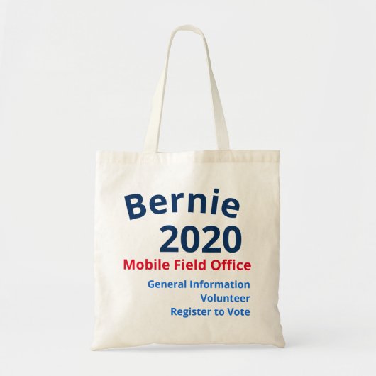 Bernie "Mobile Field Kantoor" Campaign Tas (Voorkant)