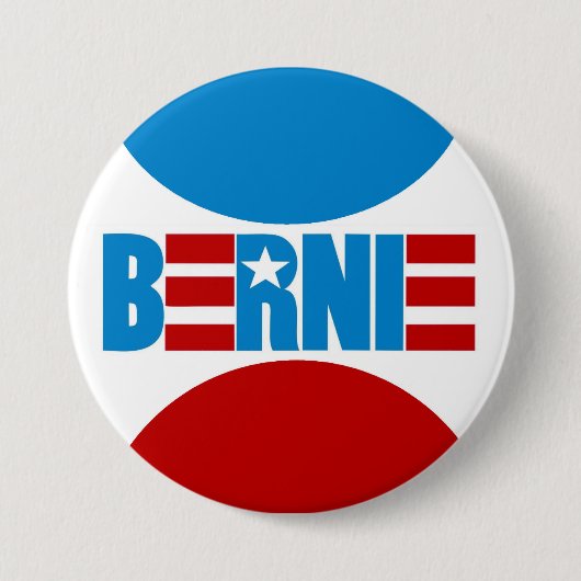 Bernie Ronde Button 7,6 Cm (Voorkant)