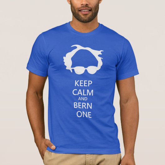 Bernie Sander Mannen T-shirt (Voorkant)