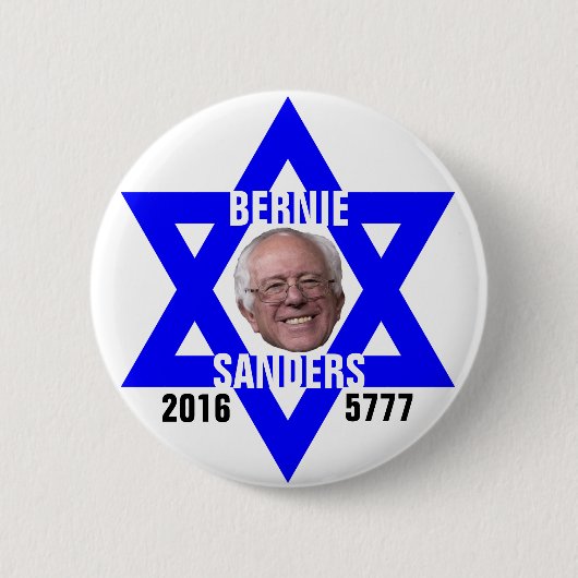 Bernie Sander voor President Ronde Button 5,7 Cm (Voorkant)
