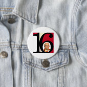 Bernie Sanders 16 Ronde Button 7,6 Cm (In situ)