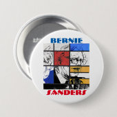 Bernie Sanders '16 Ronde Button 7,6 Cm (Voorkant /achterkant)