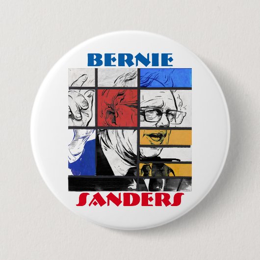 Bernie Sanders '16 Ronde Button 7,6 Cm (Voorkant)