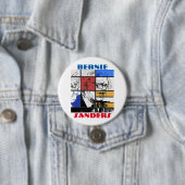 Bernie Sanders '16 Ronde Button 7,6 Cm (In situ)