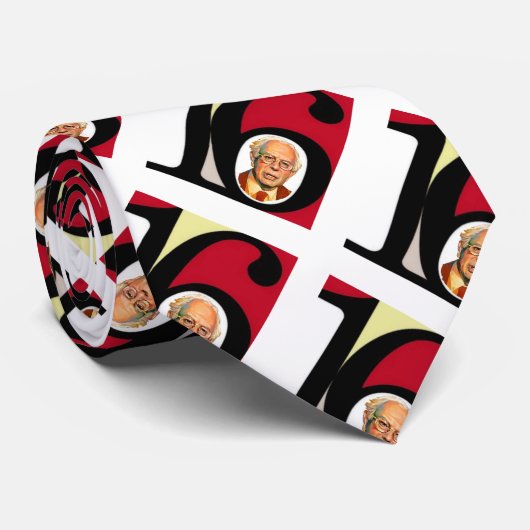 Bernie Sanders 16 Stropdas (Opgerold)