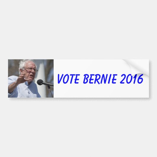 Bernie Sanders 2016 Bumpersticker (Voorkant)