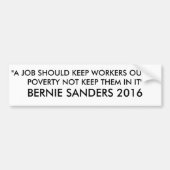 Bernie Sanders 2016 Car Bumpersticker (Voorkant)